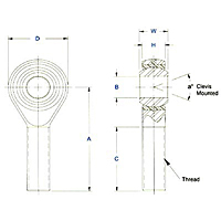 SPM & SPB Dimensional Drawing