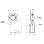 KW & KG, AW & AG Large Bore Dimensional Drawing